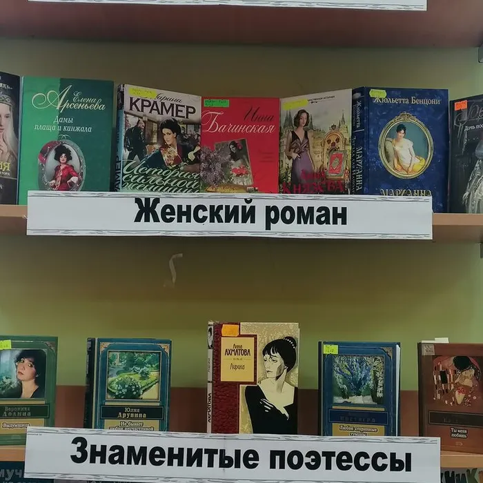 Книжная выставка «Женская судьба за книжным переплетом»