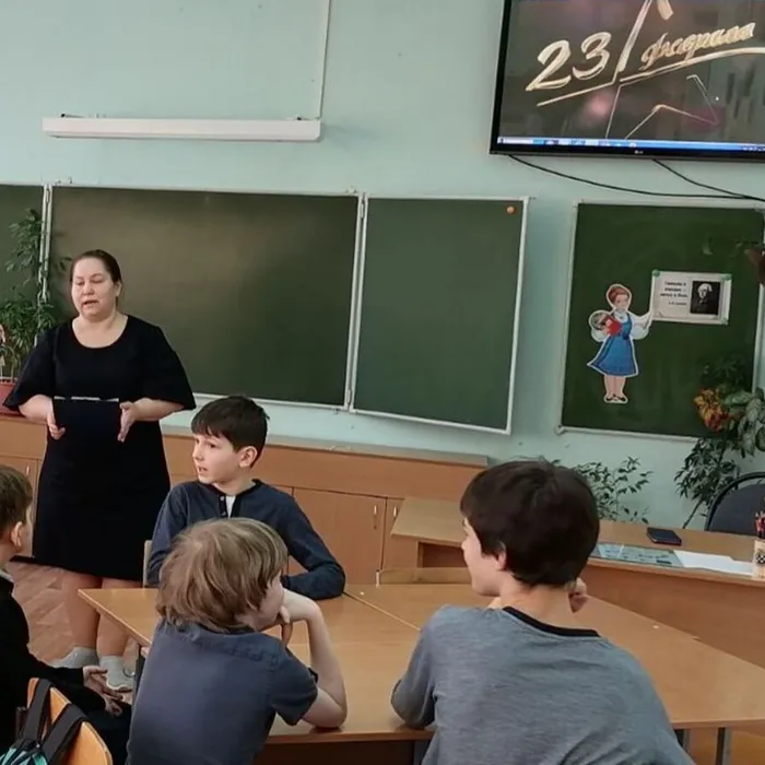 Патриотический час «Доблесть русского солдата» ко Дню защитника Отечества