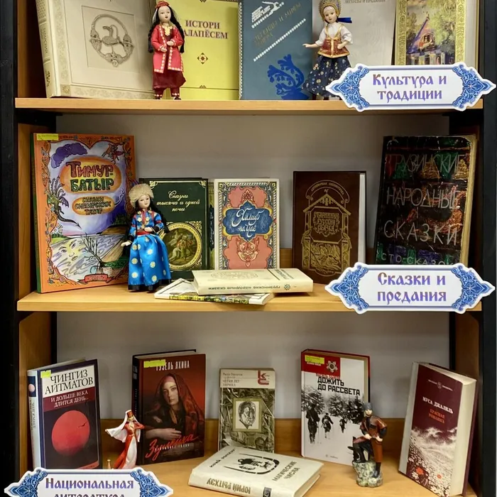 Народы дружат книгами