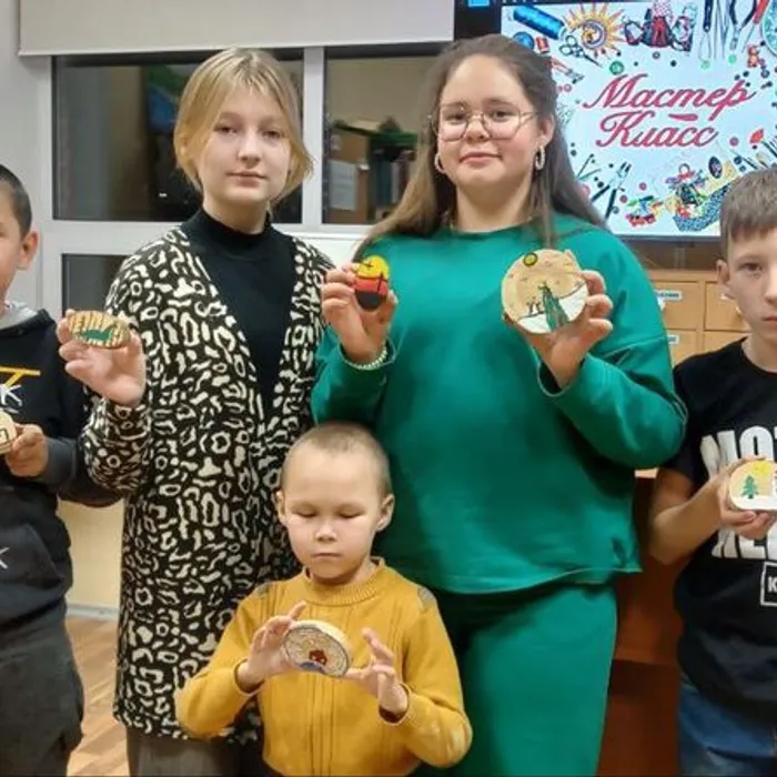 Мастер-класс по рисованию на спилах дерева