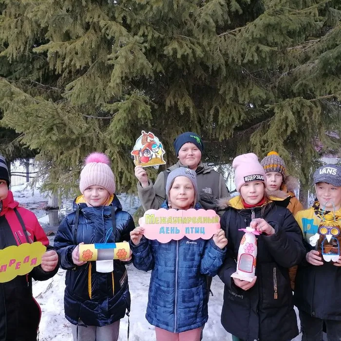 Акция «Здравствуй, весна! Слышны птичьи голоса!»
