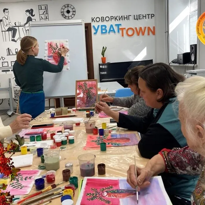 Мастер - класс по правополушарному рисованию «Вдохновение»